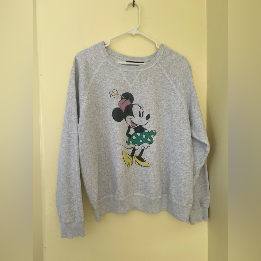 Abercrombie & Fitch Light Gray Sweatshirt